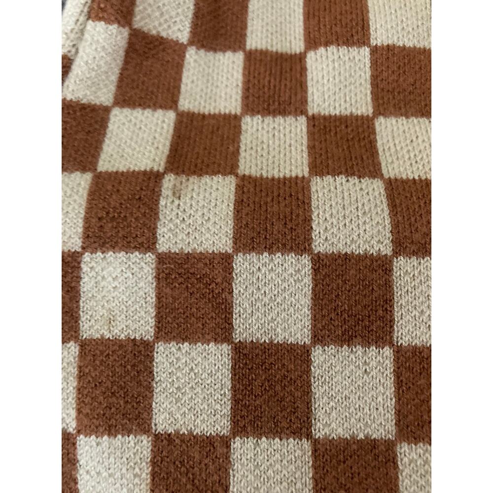 12th Tribe Checkered Maxi Dress - Picture 5 of 5
